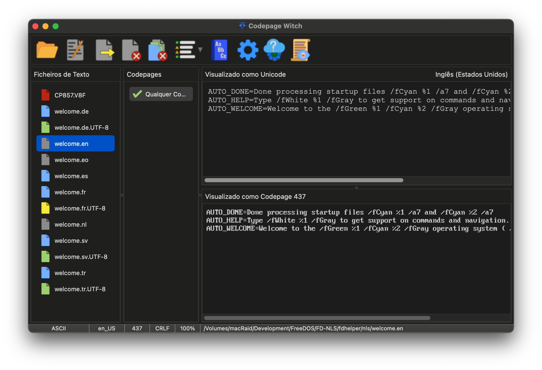 A Interface Principal